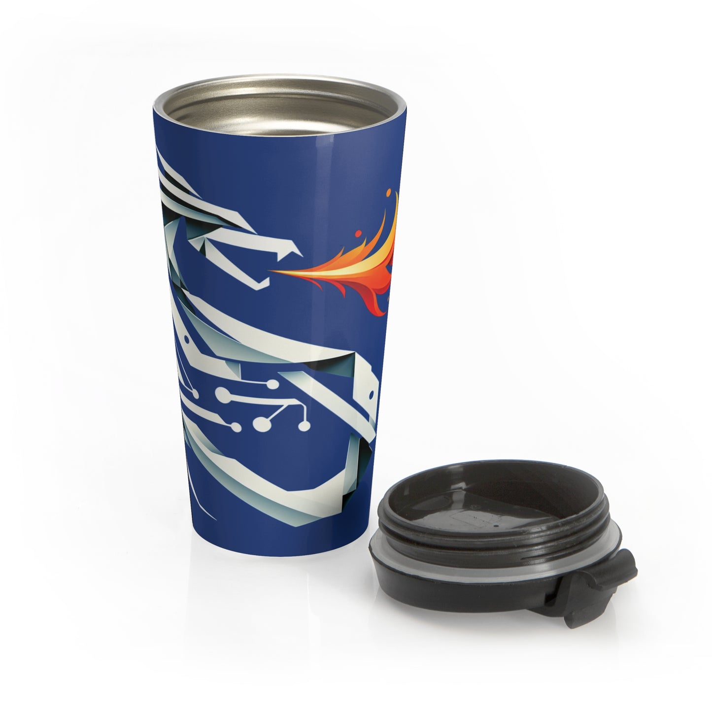 Steel Dragon Travel Mug (From Lone Wolf)